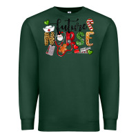 Sports Green Chrismas future nurse Premium Sweatshirt - LillyAllenDesigns