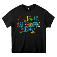 Black i teach au some kids Heavy Core Tee - Artiststas