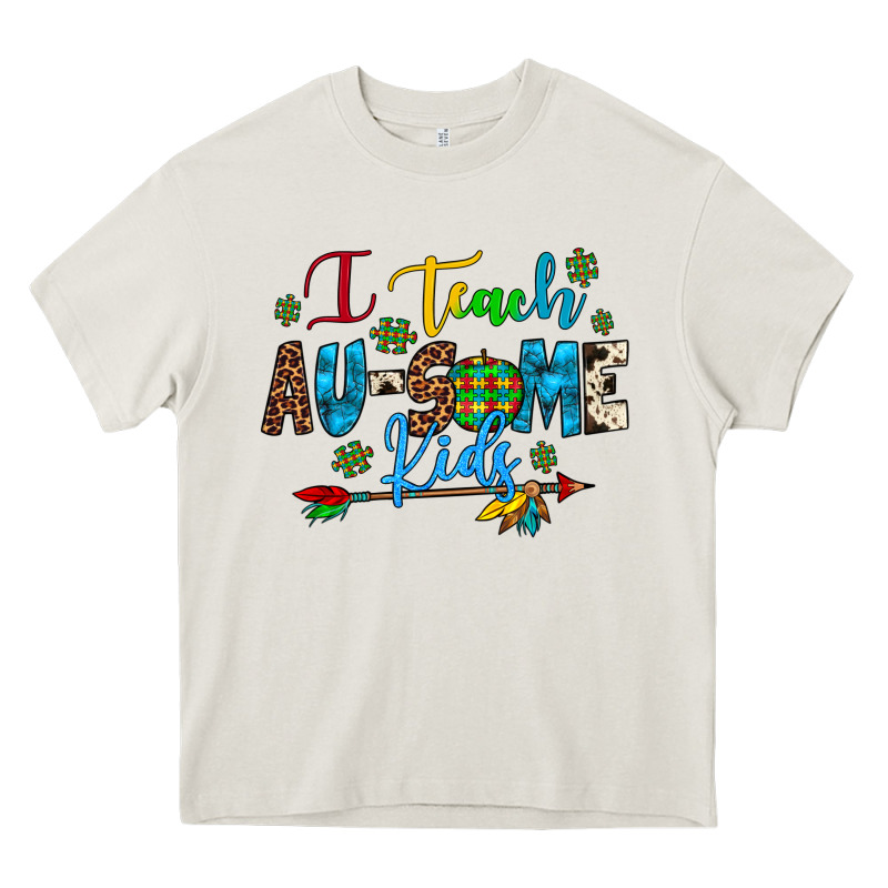 I Teach Au Some Kids Heavy Core Tee by Artiststas | Teevron