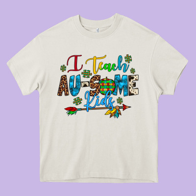 I Teach Au Some Kids Heavy Core Tee Designed By Artiststas