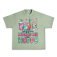 Oil Green easter coffee makes me so hoppy Urban Heavy Tee - Jasminsmagicworld