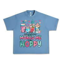 Pebble Blue easter coffee makes me so hoppy Urban Heavy Tee - Jasminsmagicworld
