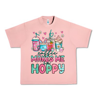 Salmon easter coffee makes me so hoppy Urban Heavy Tee - Jasminsmagicworld