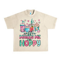 Sandshell easter coffee makes me so hoppy Urban Heavy Tee - Jasminsmagicworld