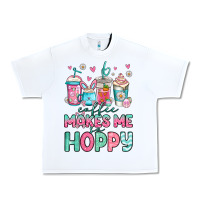 White easter coffee makes me so hoppy Urban Heavy Tee - Jasminsmagicworld