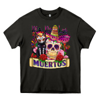 Asphalt dia de los muertos Heavy Core Tee - Zillion Design Studio