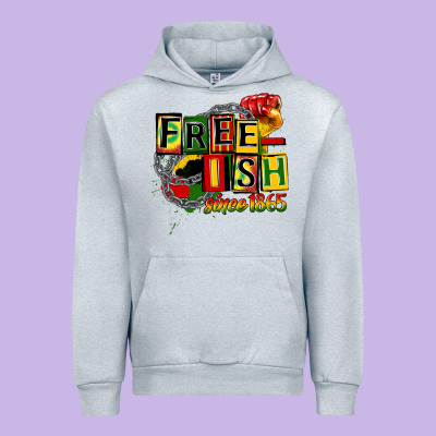 Free Ish Since 1865 Urban Hoodie Designed By Cowgirlartshop