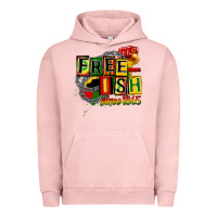 Pigment Salmon free ish since 1865 Urban Hoodie - CowGirlArtShop