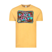 Vintage Mustard race day Vintage Tee - AdoDesignShop