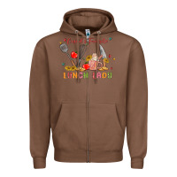 Chestnut cupids favorite lunch lady Zipper Hoodie - MaliasSmallBusiness