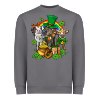 Storm little cows and st patricks party Heavyweight Sweatshirt - AdoDesignShop