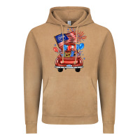 Vintage Camel farm truck,america flag Vintage Hoodie - JahusDesignShop