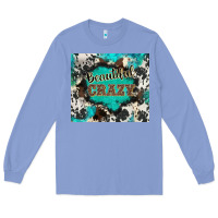 Colony Blue western beautiful crazy Long Sleeve Tee - BarkalooDesign