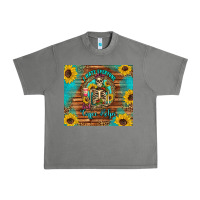Tornado i hate everyone but coffee helps western skeleton coffee sunflowers Urban Heavy Tee - Artiststas