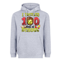 Heather Grey i tackled days of school softball Heavyweight Hoodie - LillyAllenDesigns
