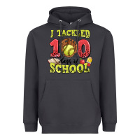 Smoke i tackled days of school softball Heavyweight Hoodie - LillyAllenDesigns