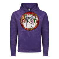 Cloud Purple custom name santas favorite nurse Vintage Hoodie - AdoDesignShop