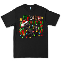 Black meowy christmas Premium Tee - Zillion Design Studio