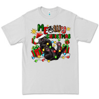 Dove Grey meowy christmas Premium Tee - Zillion Design Studio