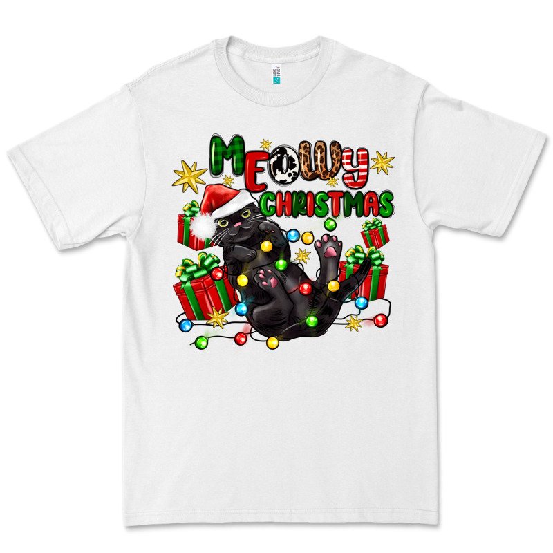 Meowy Christmas Premium Tee by Zillion Design Studio | Teevron