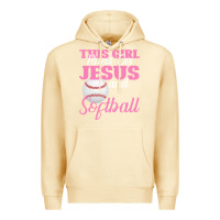 Pina Colada This Girl Jesus And Softball Premium Hoodie - Bettercallsaul