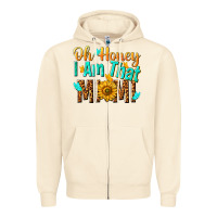 Sandshell oh honey i am that mimi nca Zipper Hoodie - NancyCooperArtShop