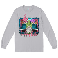 Moon Dust happy easter gnomes farm truck Long Sleeve Tee - Jasminsmagicworld