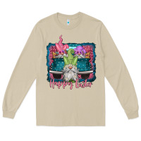 Mushroom happy easter gnomes farm truck Long Sleeve Tee - Jasminsmagicworld