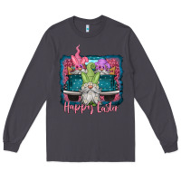 Smoke happy easter gnomes farm truck Long Sleeve Tee - Jasminsmagicworld