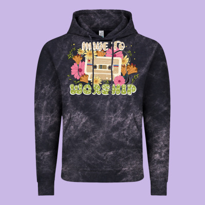 Made To Worship Vintage Hoodie Designed By Jahusdesignshop