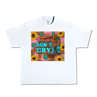 White cowgirls don't crty boots hat sunflowers tumbler Urban Heavy Tee - Artiststas