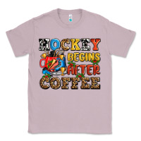 Lilac hockey begins after coffee ado Classic Tee - AdoDesignShop