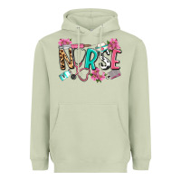 Matcha nurse Heavyweight Hoodie - LillyAllenDesigns