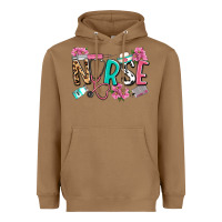 Toasted Coconut nurse Heavyweight Hoodie - LillyAllenDesigns