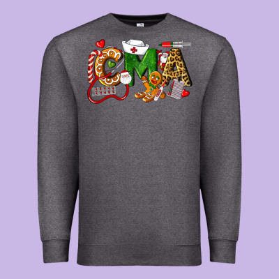 Christmas Cma Certified Medical Assistant Premium Sweatshirt Designed By Lillyallendesigns