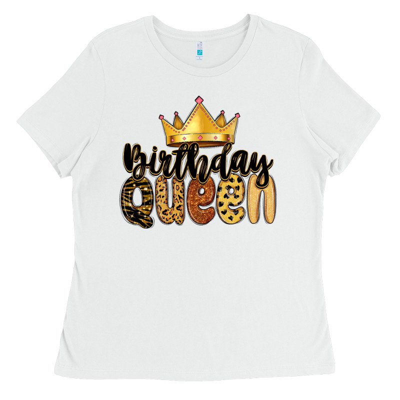 Birthday Queen Ladies Tee by MaliasSmallBusiness | Teevron