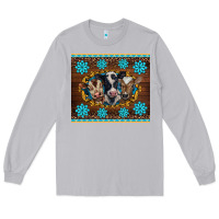 Moon Dust western baby cow turquoise gemstones  leopards Long Sleeve Tee - BarkalooDesign