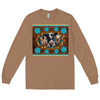 Toasted Coconut western baby cow turquoise gemstones  leopards Long Sleeve Tee - BarkalooDesign