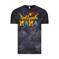 Cloud Black ballpark mama Vintage Tee - AdoDesignShop