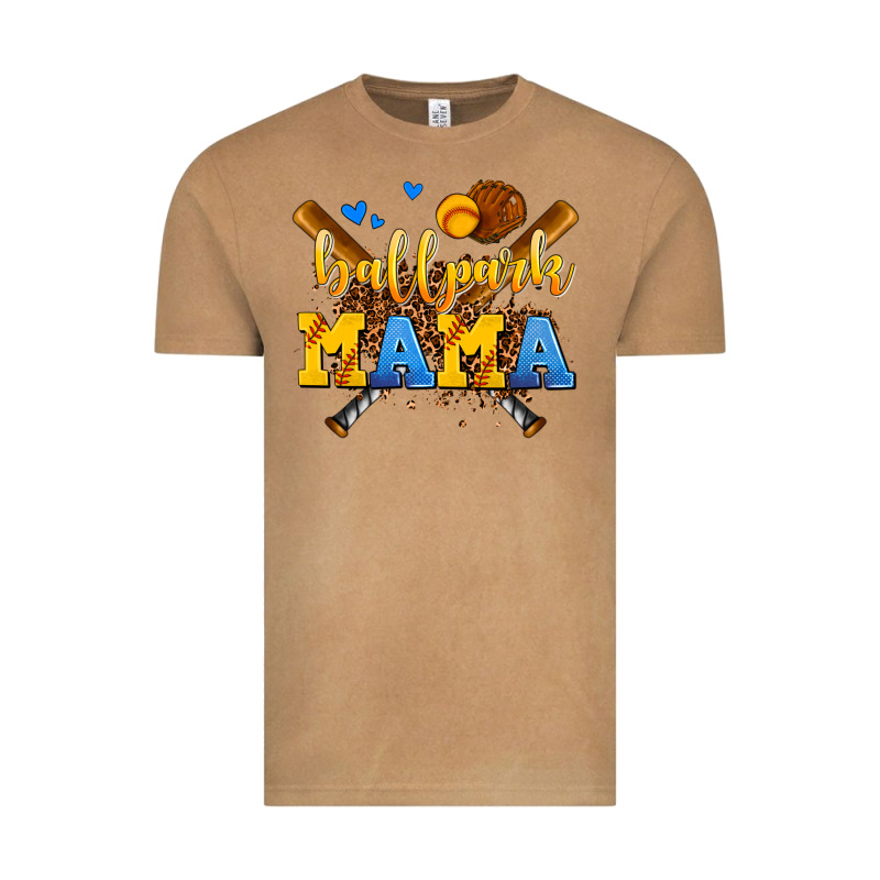 Ballpark Mama Vintage Tee by AdoDesignShop | Teevron