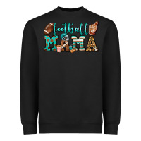 Black American football mama Heavyweight Sweatshirt - Jasminsmagicworld