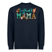 Navy American football mama Heavyweight Sweatshirt - Jasminsmagicworld