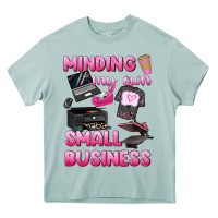 Arona minding my own small business Heavy Core Tee - texasbilliewilder