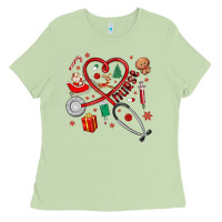 Matcha christmas nurse Ladies Tee - MaliasSmallBusiness
