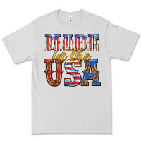 Dove Grey made in the usa Premium Tee - texasbilliewilder