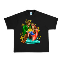 Oh Holy Night  With Cross Ado Urban Heavy Tee | Teevron