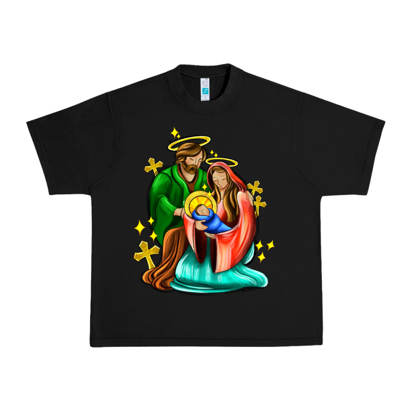 Oh Holy Night  With Cross Ado Urban Heavy Tee by AdoDesignShop | Teevron