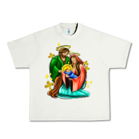 Pistachio oh holy night  with cross ado Urban Heavy Tee - AdoDesignShop