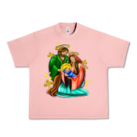 Salmon oh holy night  with cross ado Urban Heavy Tee - AdoDesignShop