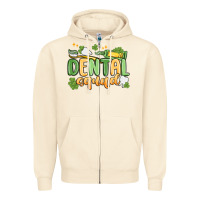 Sandshell dental squad Zipper Hoodie - MaliasSmallBusiness